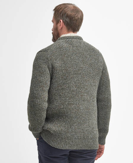 New Tyne Crew Neck Jumper Derby Tweed