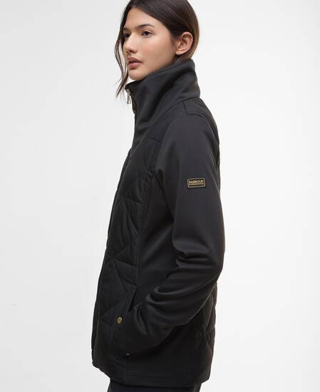 Sweatshirt Kya Quilted Black