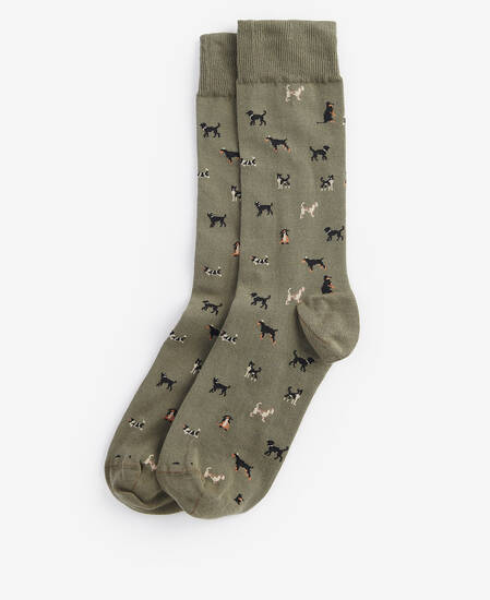 Mavin Socks Mid Olive-Dog