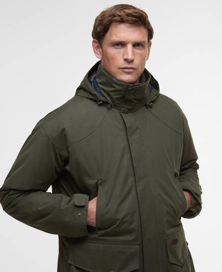 Giacca impermeabile Farlam Olive