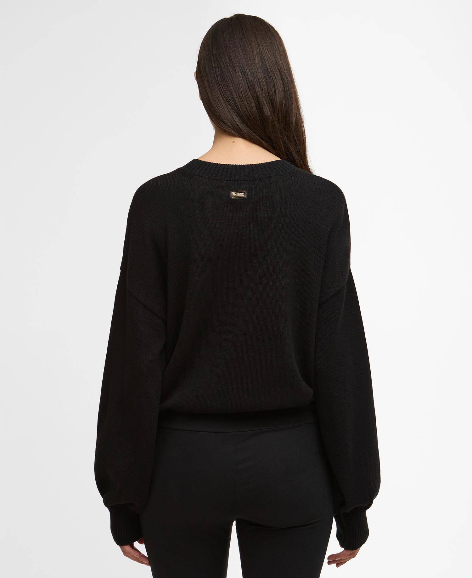 Ciara Knitted Jumper Black image number 2