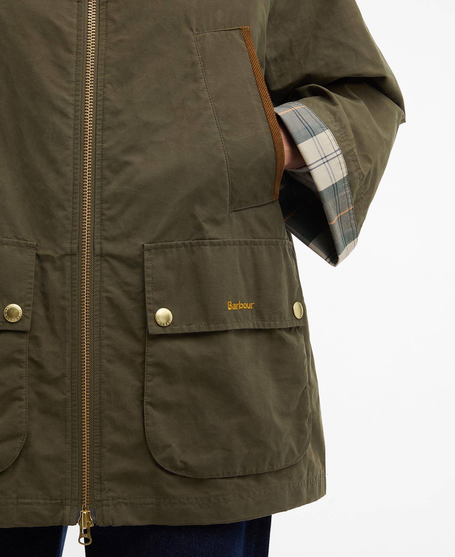 Icons Bedale Showerproof Jacket Ivy Green/Ancient image number 4