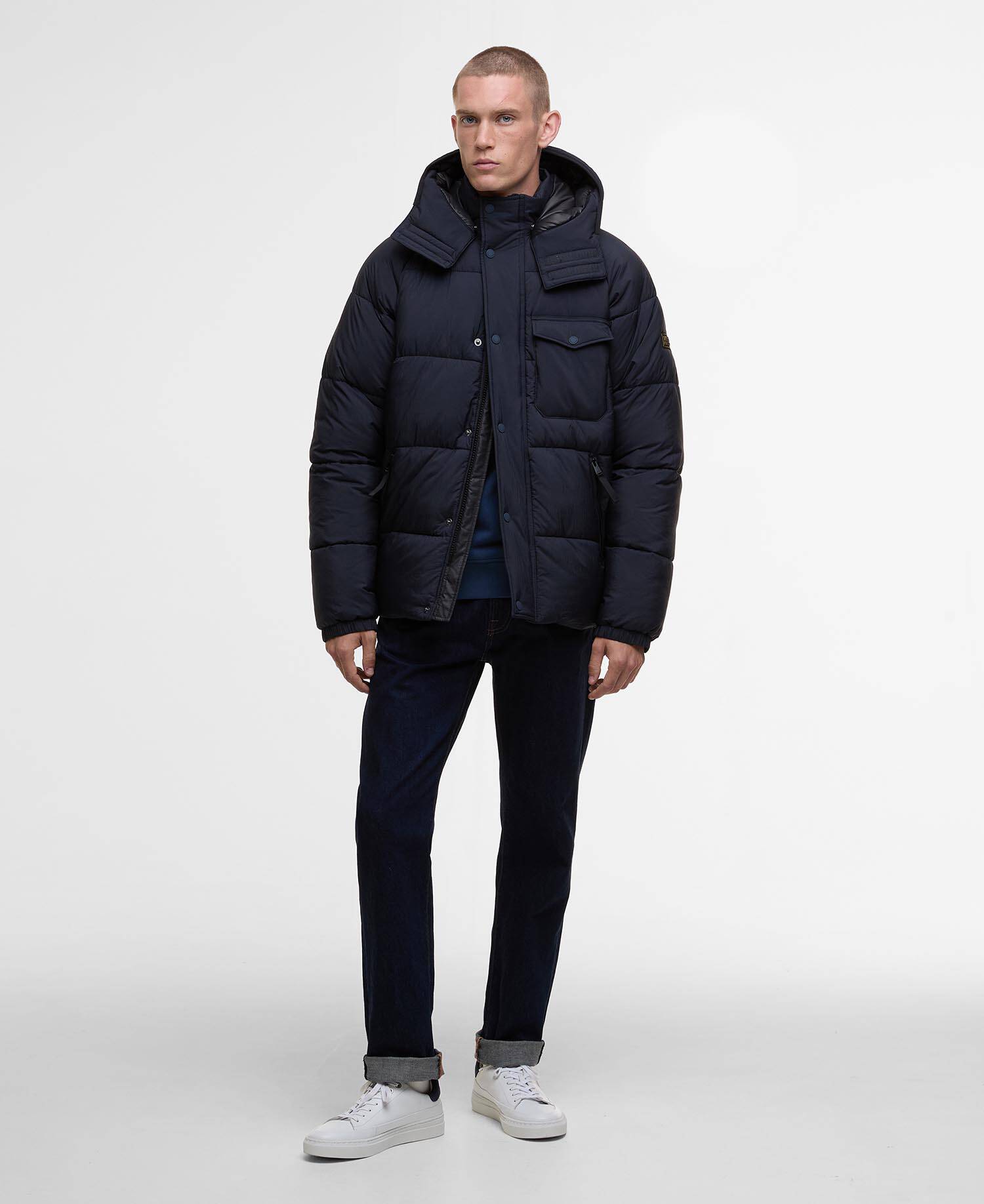 Jacke Haze Puffer Navy image number 1