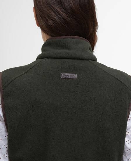 Country Colton Fleece Gilet Sage