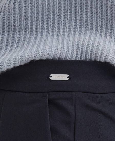 Francis Wide-Leg Trousers Classic Black