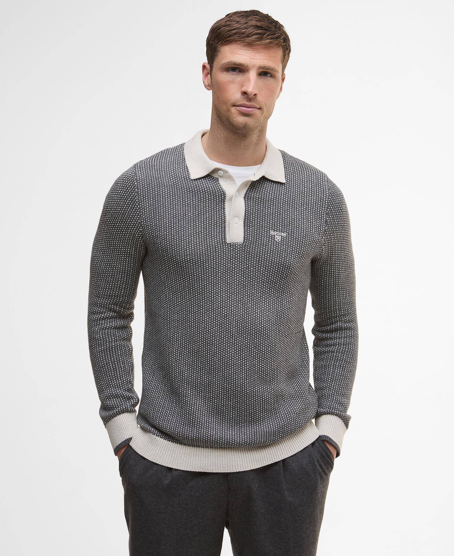 Decton Knitted Polo Shirt image number 0