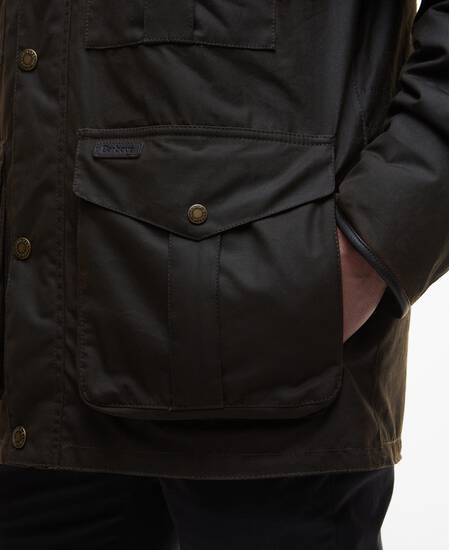 Westward Waxed Jacket Olive