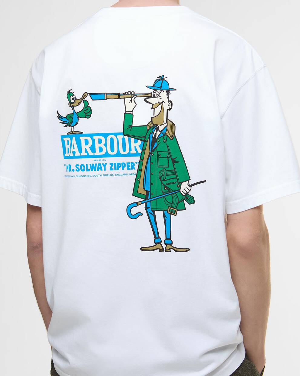 T-shirt oversize con stampa &ldquo;Mr Solway&rdquo;