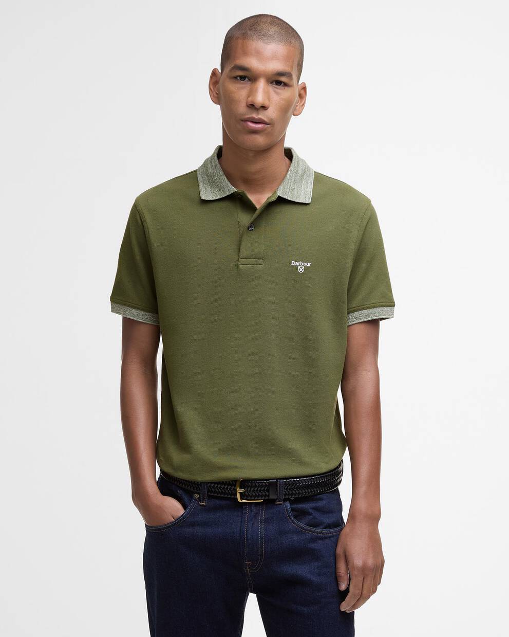 Marlton Tailored Short-Sleeved Polo Shirt