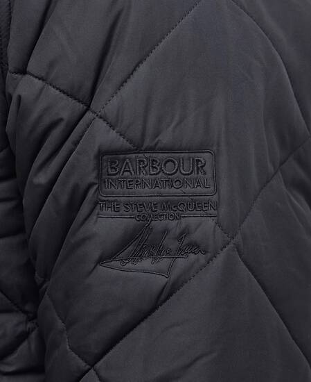 Merchant Quilted Jacket Classic Black