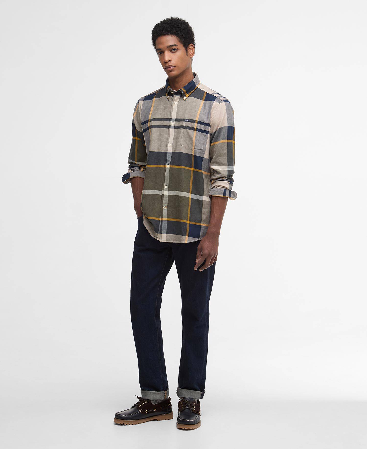 Dunoon Tailored Long-Sleeved Shirt image number 1