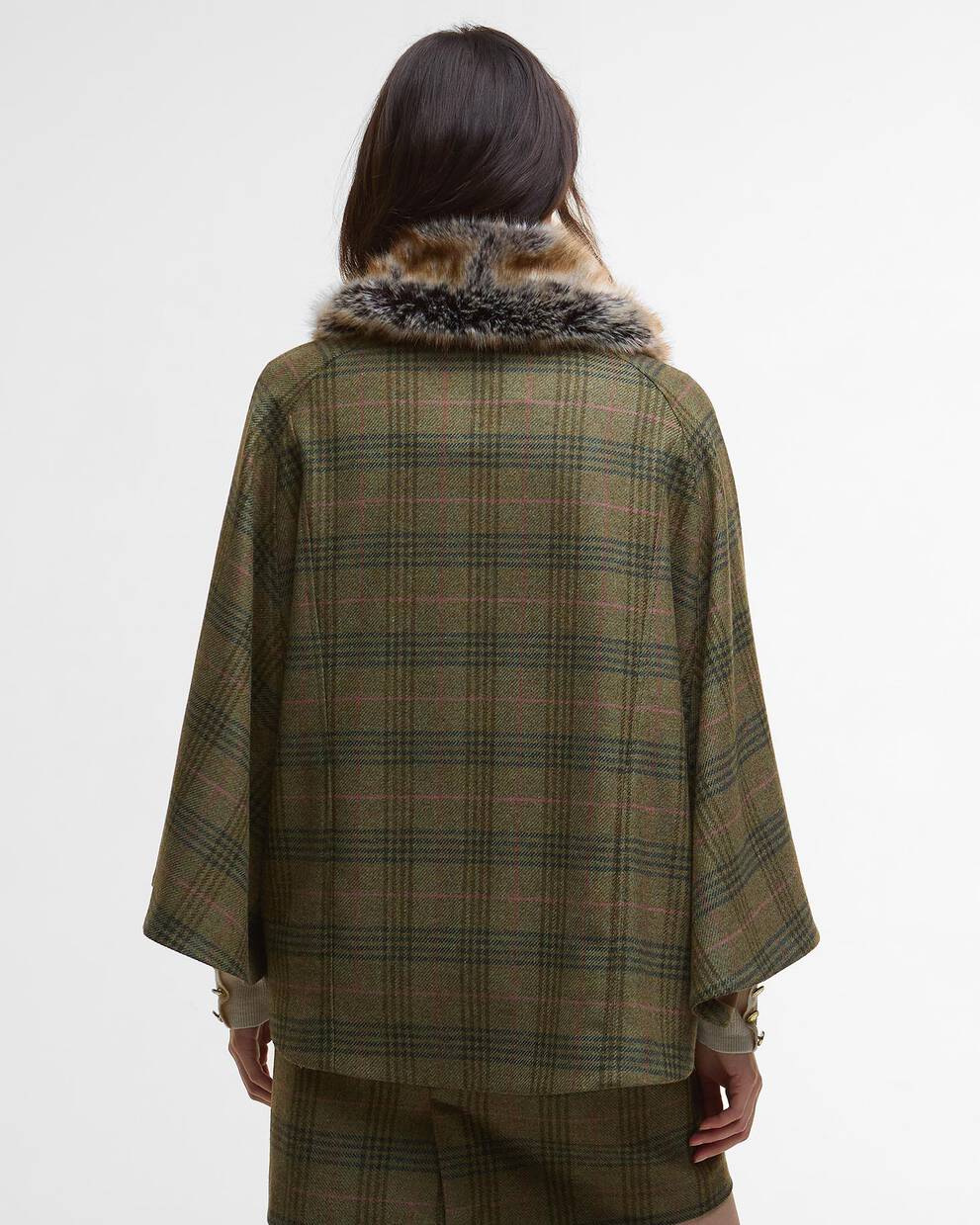 Flax Lily Wool Cape