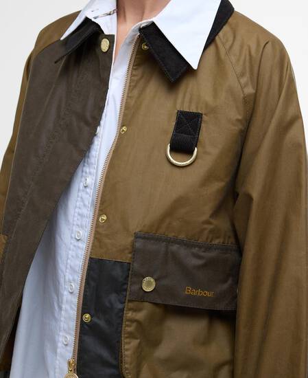 Alma Waxed Jacket Sand/Archive Olive/Beech/Ancient