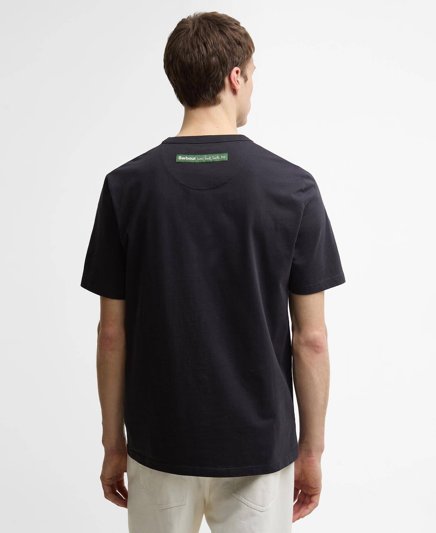 Paul Smith Loves Barbour Fortune Fish Graphic T-Shirt image number 2