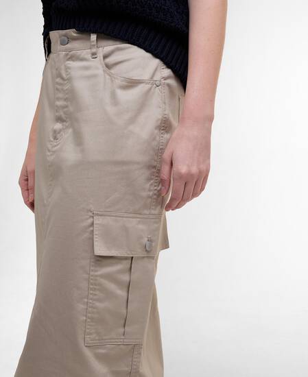 Luna Midi Skirt Light Sand