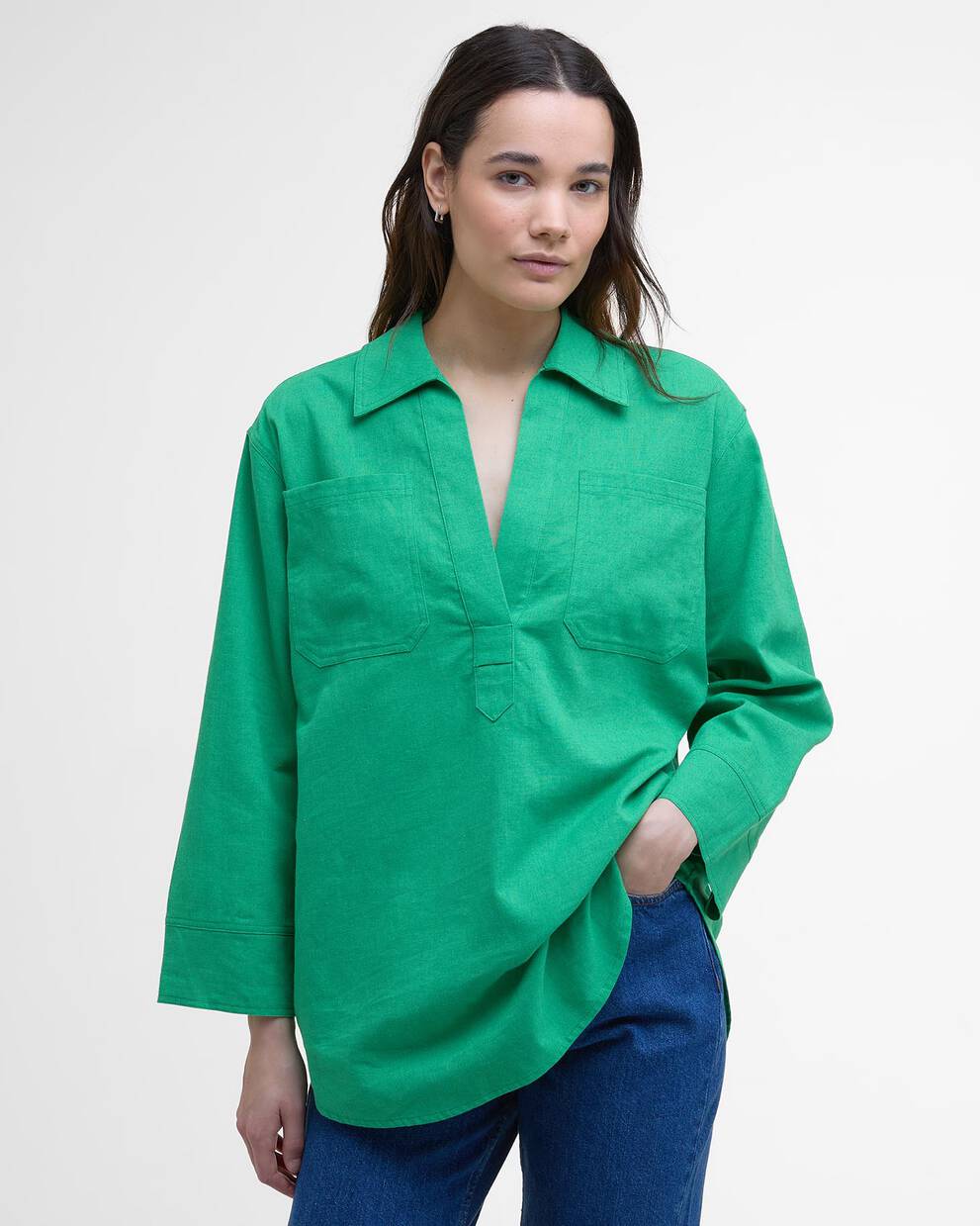 Cecile Relaxed Tunic Shirt