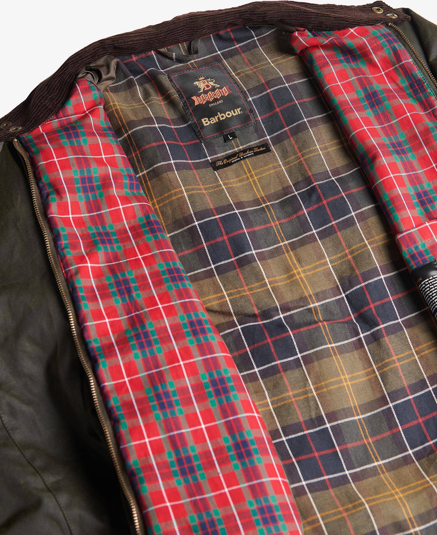 Giacca cerata Harrington Porton &ndash; Barbour x Baracuta image number 7