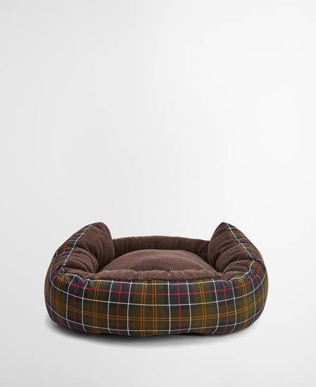 Snuggle Dog Bed 35" Classic Tartan