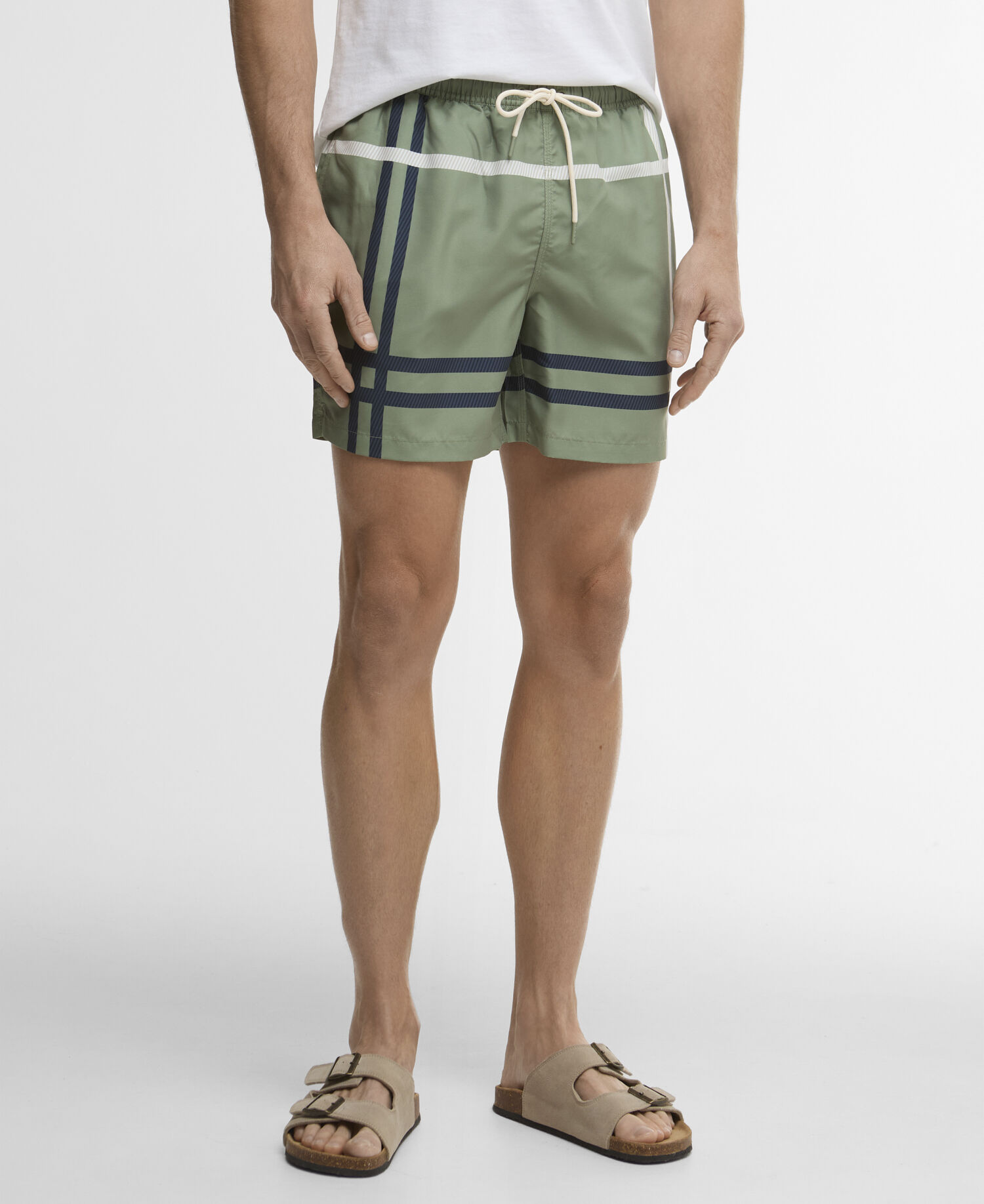 Twain Swim Shorts Laurel Green
