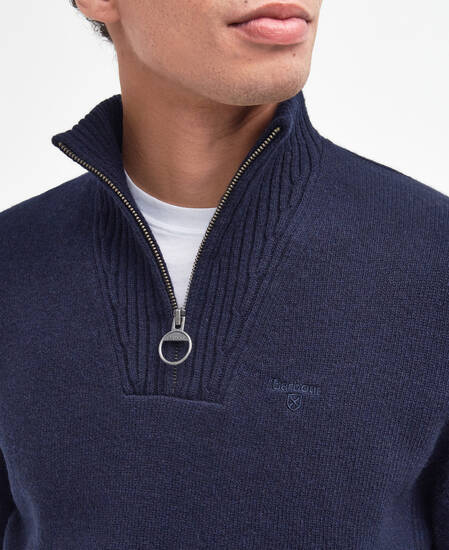 Essential Half-Zip Jumper Classic Navy