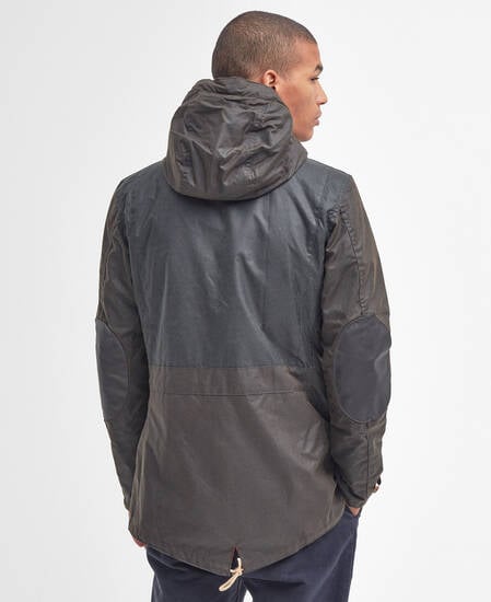Game Parka Waxed Olive