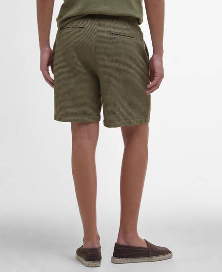 Shorts Sandwood a nido d’ape Light Moss