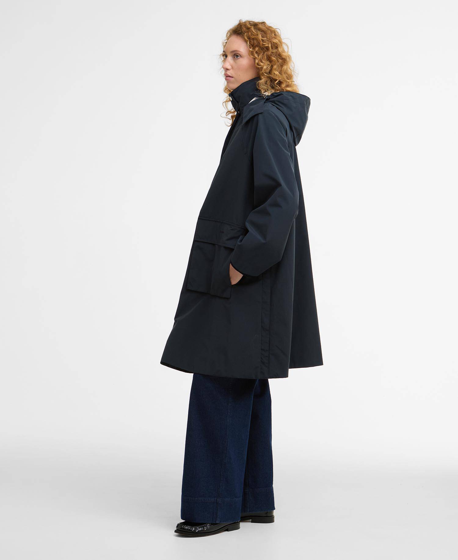 Jacke Devlin Waterproof Dark Navy/Dress Navy Tartan image number 1