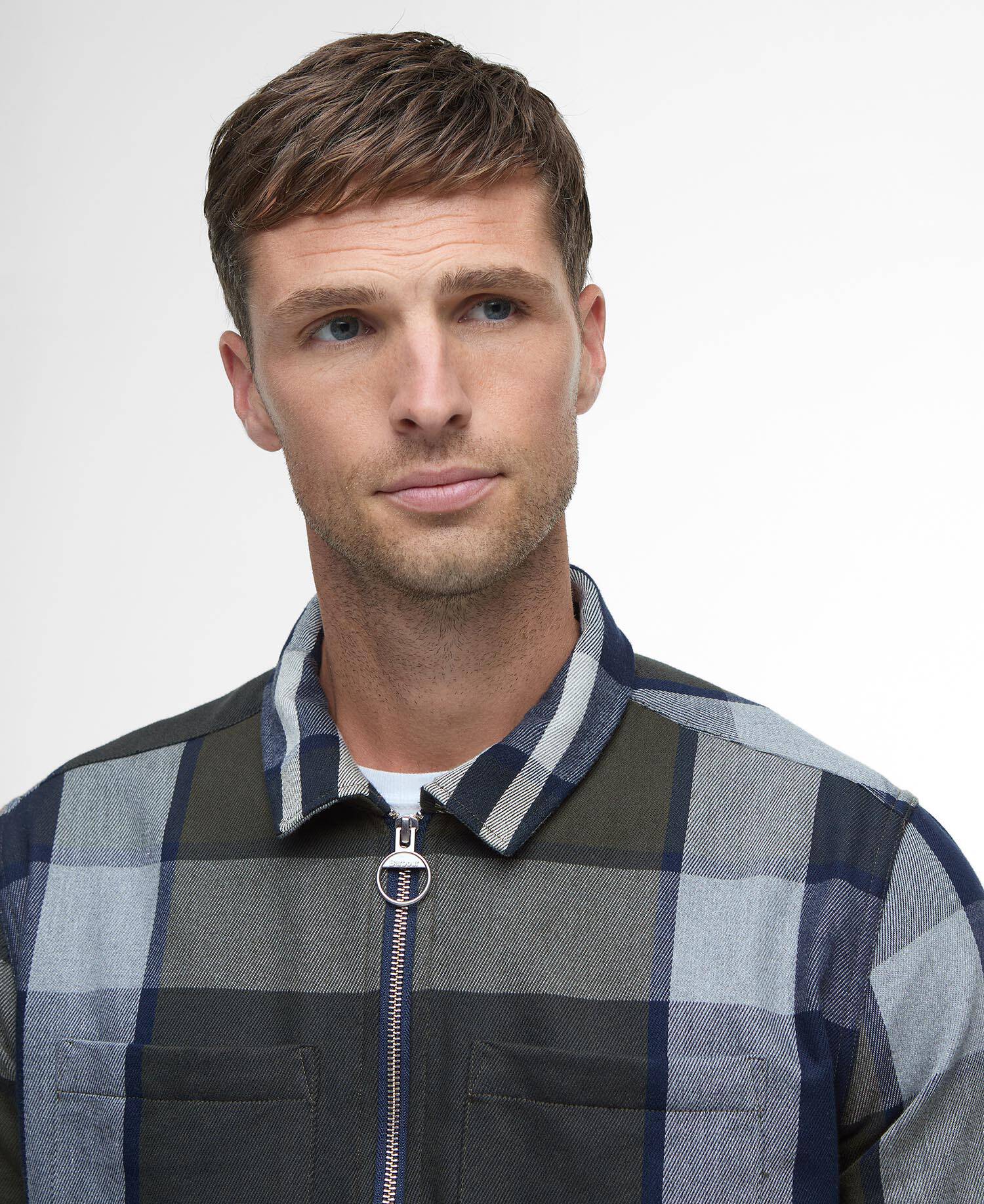 Lannich Tartan Overshirt Fernwood Tartan image number 3