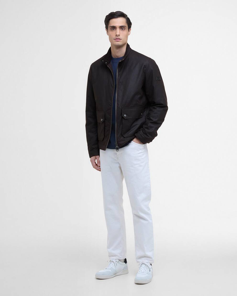 Lutlaw Waxed Harrington Jacket