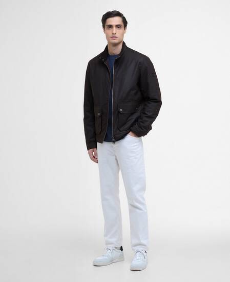 Wachsjacke Lutlaw Harrington Rustic