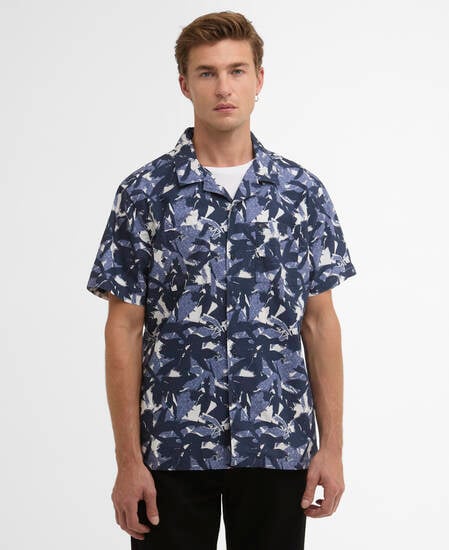 Kurzarmhemd Chappel Printed Navy