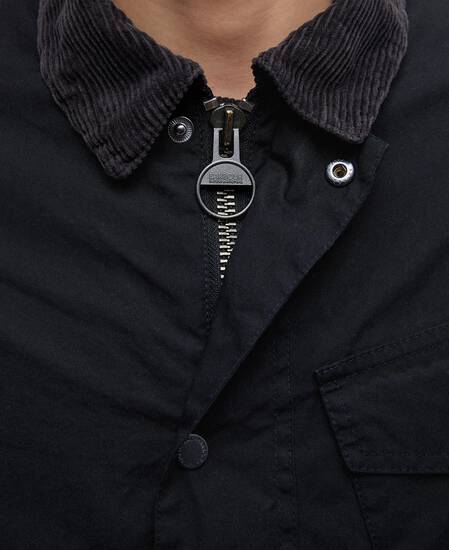 Wachsjacke Drifter Black