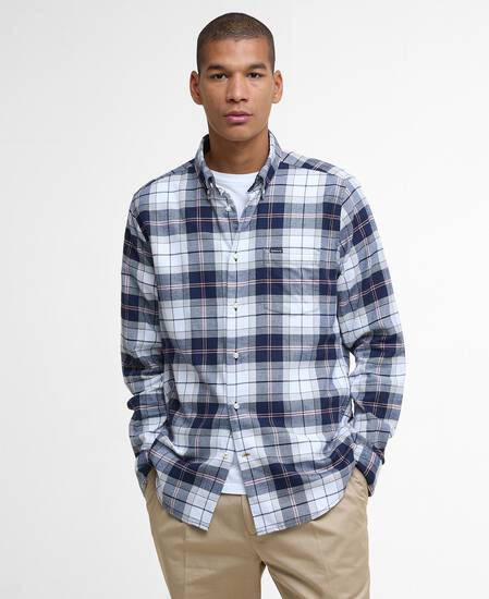 Fortrose Tailored Long-Sleeved Shirt Riverstone Tartan Fortrose Tailored Long-Sleeved Shirt Riverstone Tartan