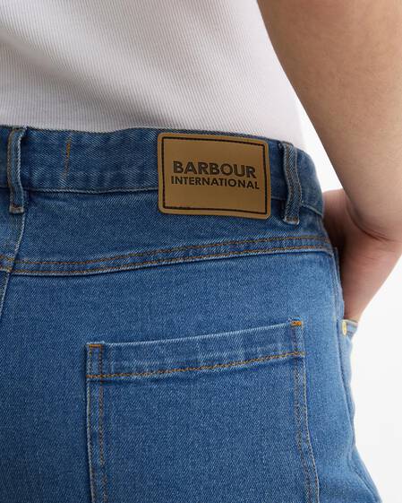 Seren Straight-Leg Jeans Denim Blue