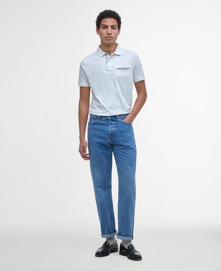 Milhurst Tailored Polo Shirt Whisper White
