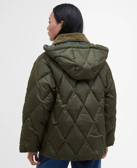 Yasmin Down Puffer Jacket Olive