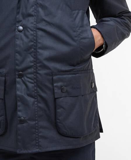 Ashby Waxed Jacket Classic Navy