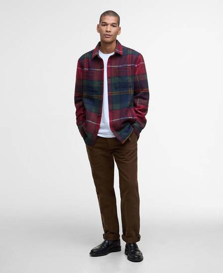 Chapter Check Overshirt Winterberry Tartan Chapter Check Overshirt Winterberry Tartan