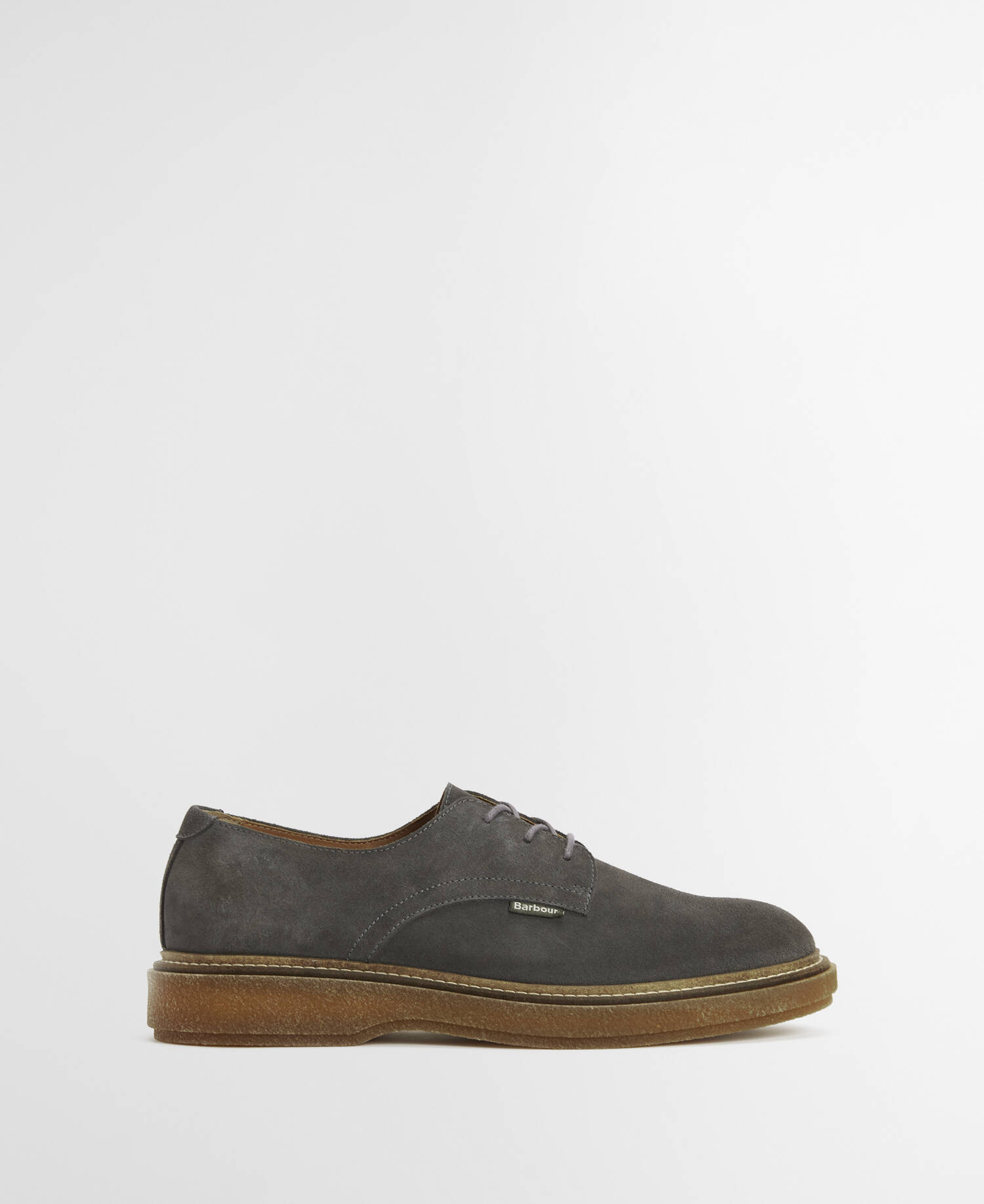 Harefield Derby Shoe Slate Grey Suede image number 0