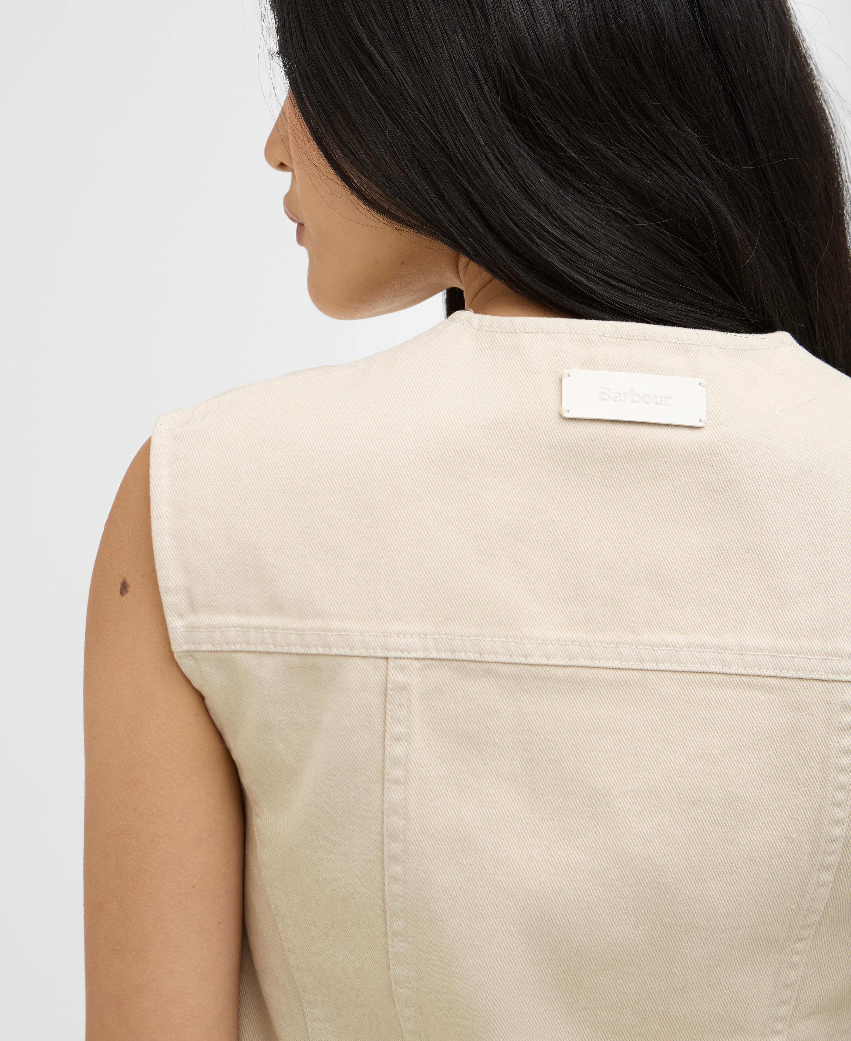 Daya Denim Waistcoat Jasmine