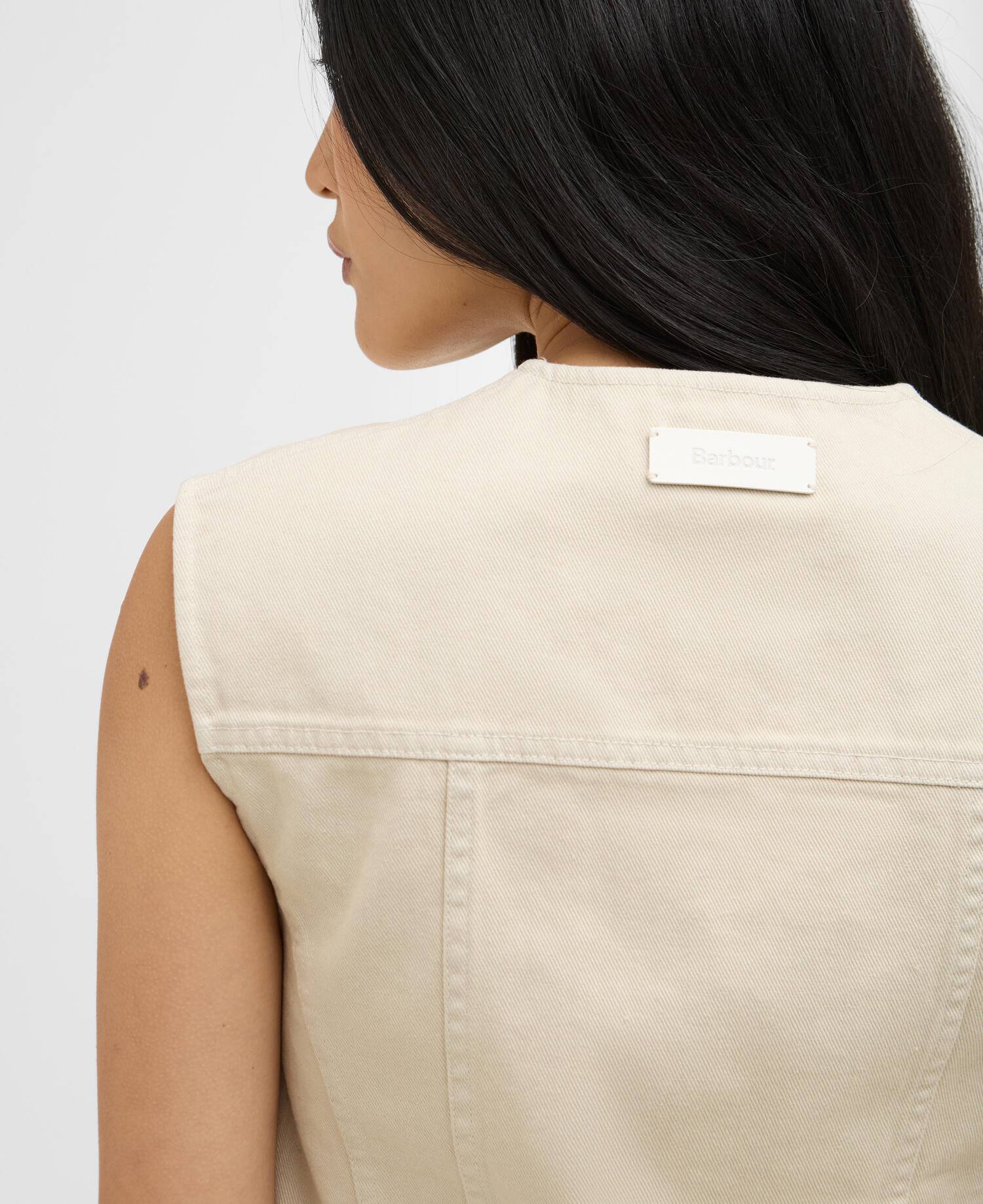 Daya Denim Waistcoat image number 3