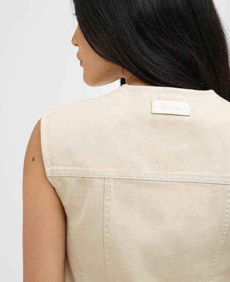 Daya Denim Waistcoat Jasmine