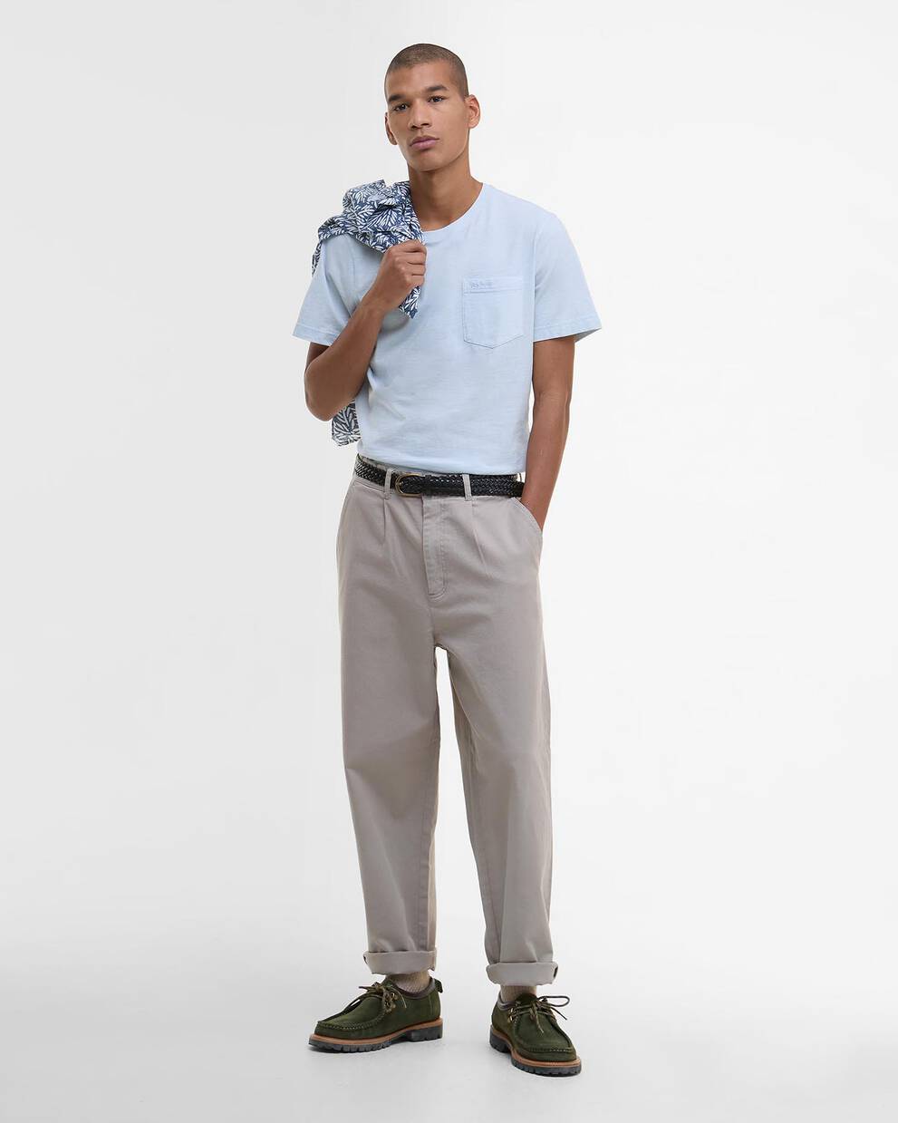 Pigment-Dyed Pocket T-Shirt