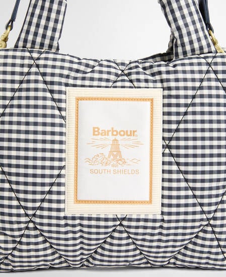 Tote Bag Riah Mini Quilted Gingham Check