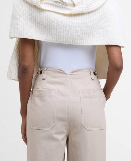 Pantaloni Faye a taglio dritto Oatmeal