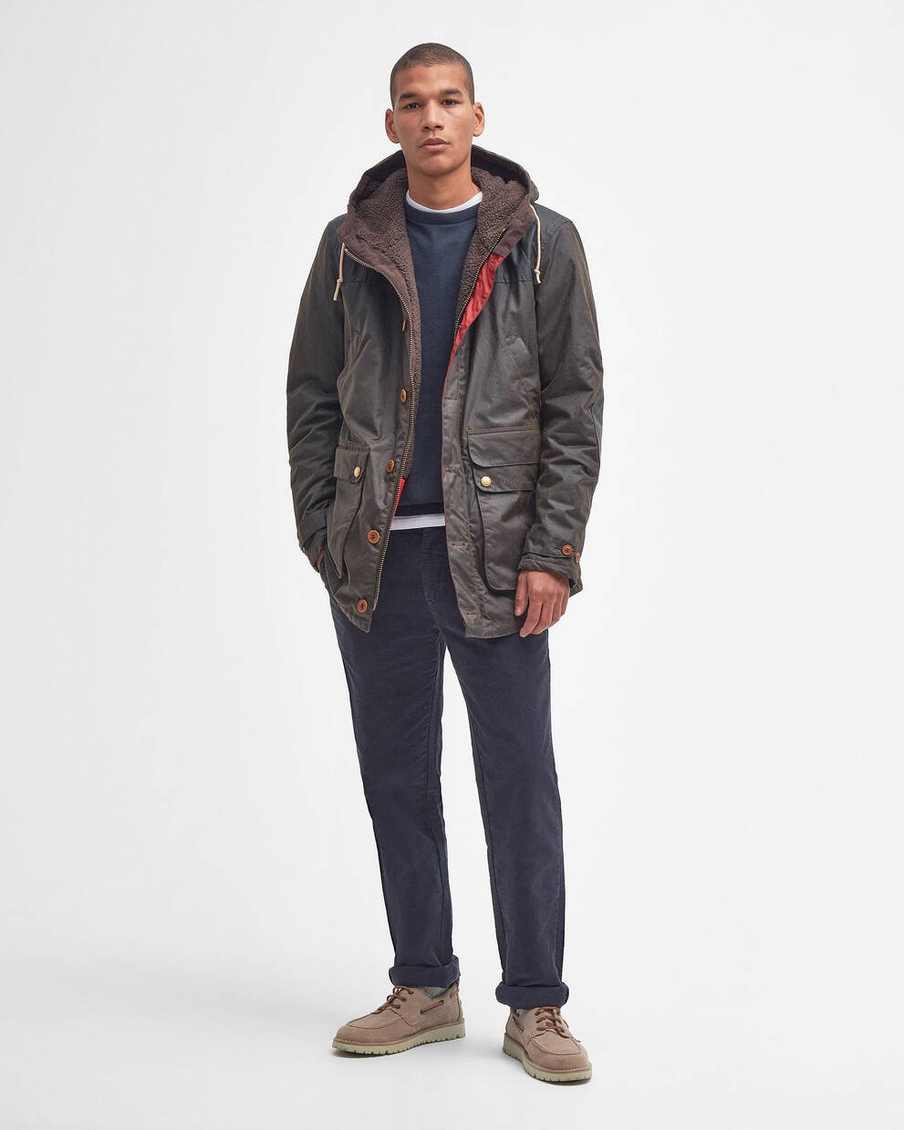 Parka in cotone cerato Game