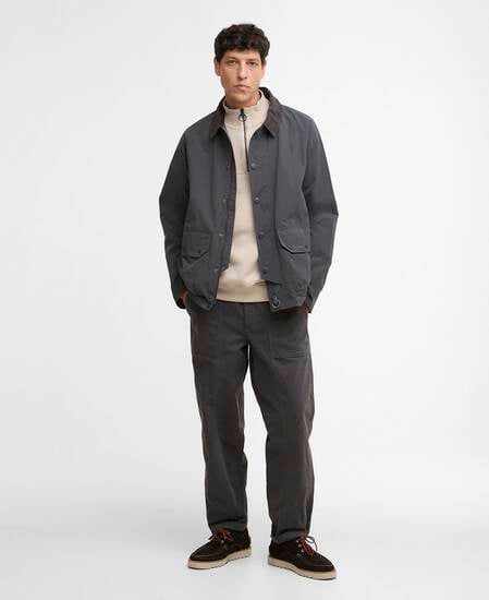 Re-Engineered Casual Chore Jacket Asphalt