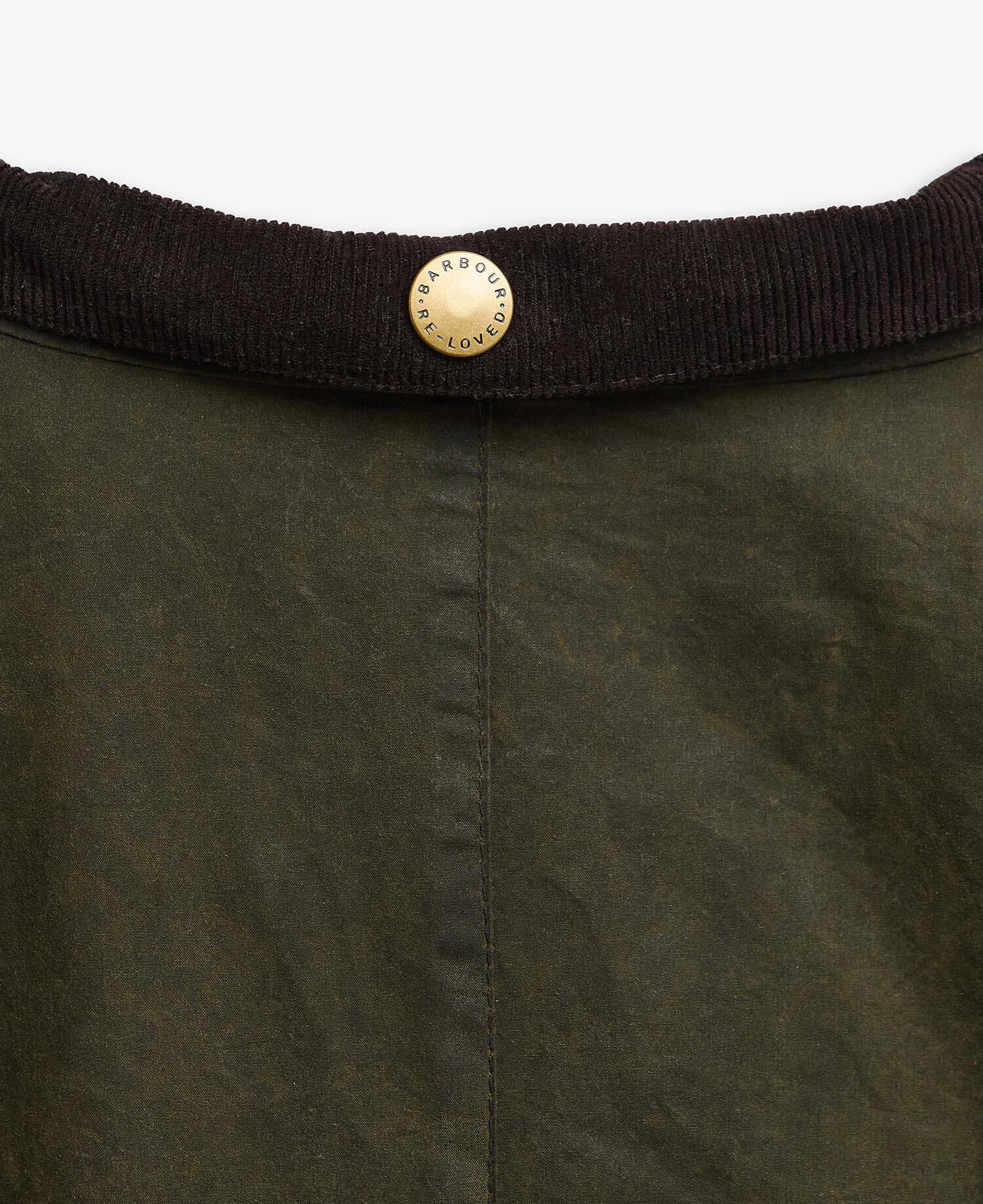 Barbour Re-Loved Defence Waxed Jacket - Size 18 image number 8