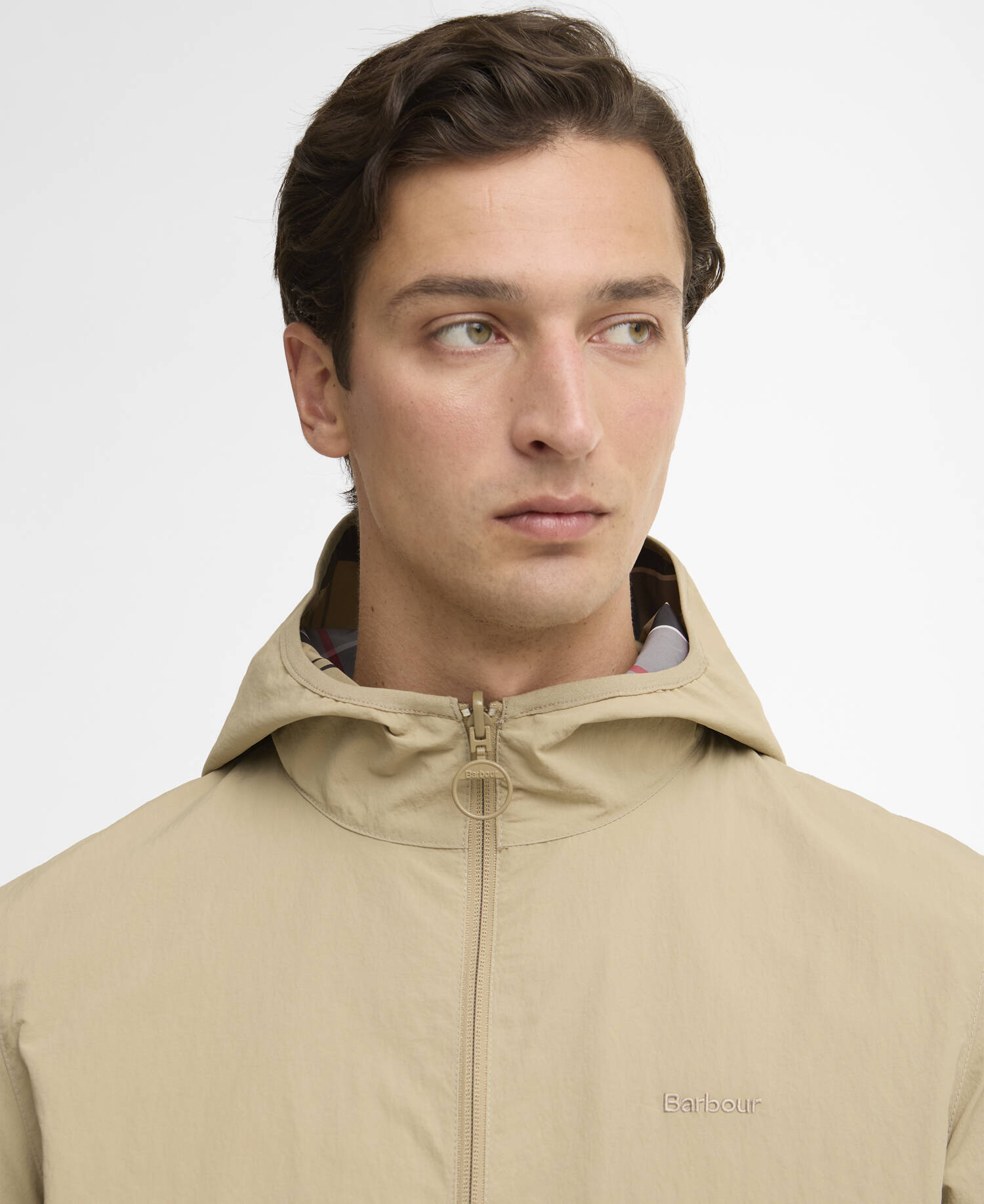 Reversible Kemble Showerproof Jacket Washed Stone image number 3