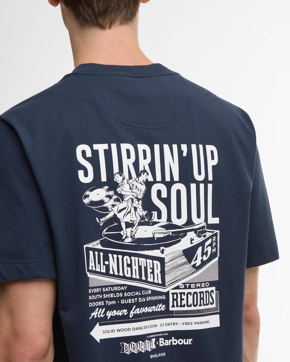 Barbour x Baracuta All Nighter Oversized T-Shirt